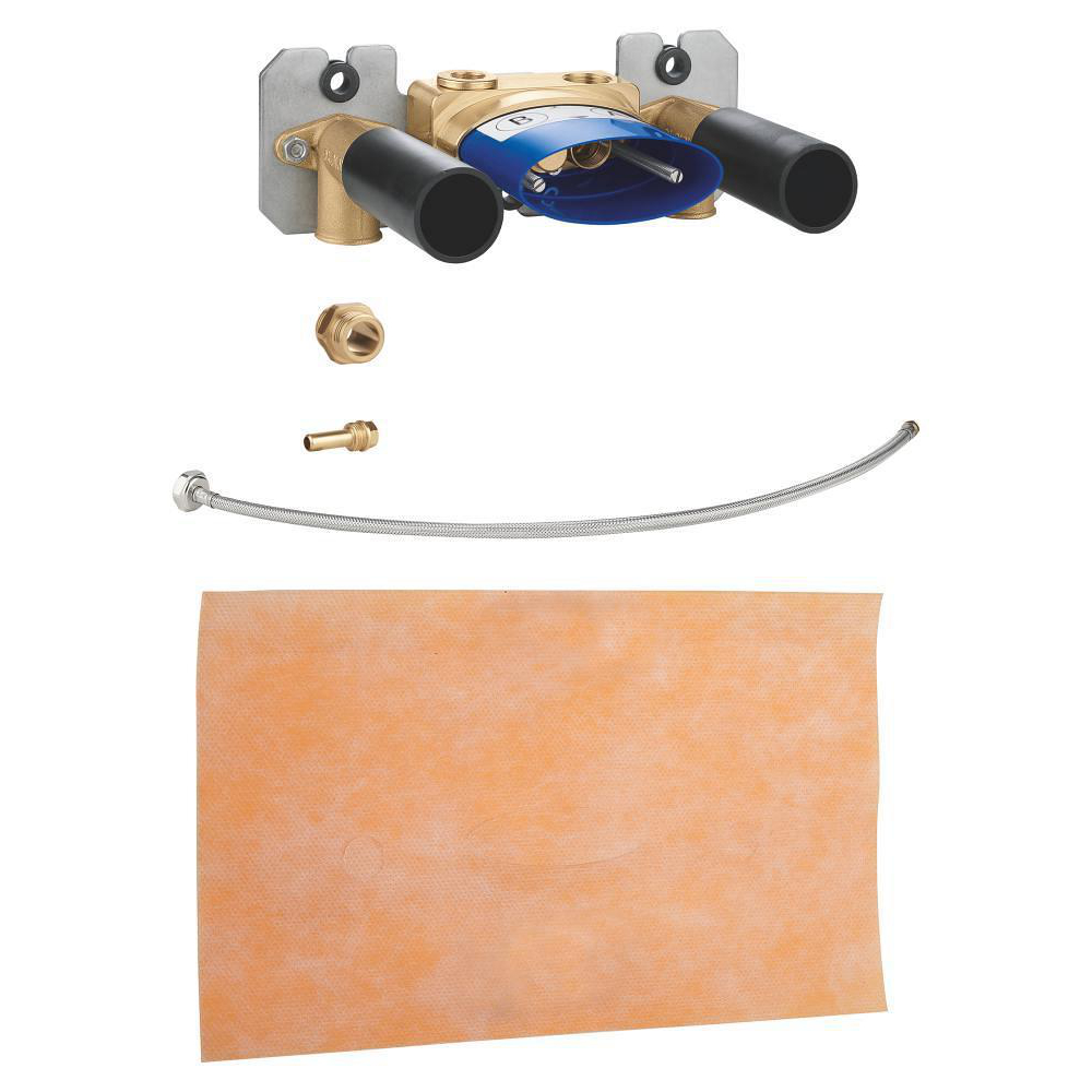 THM rough install. shower