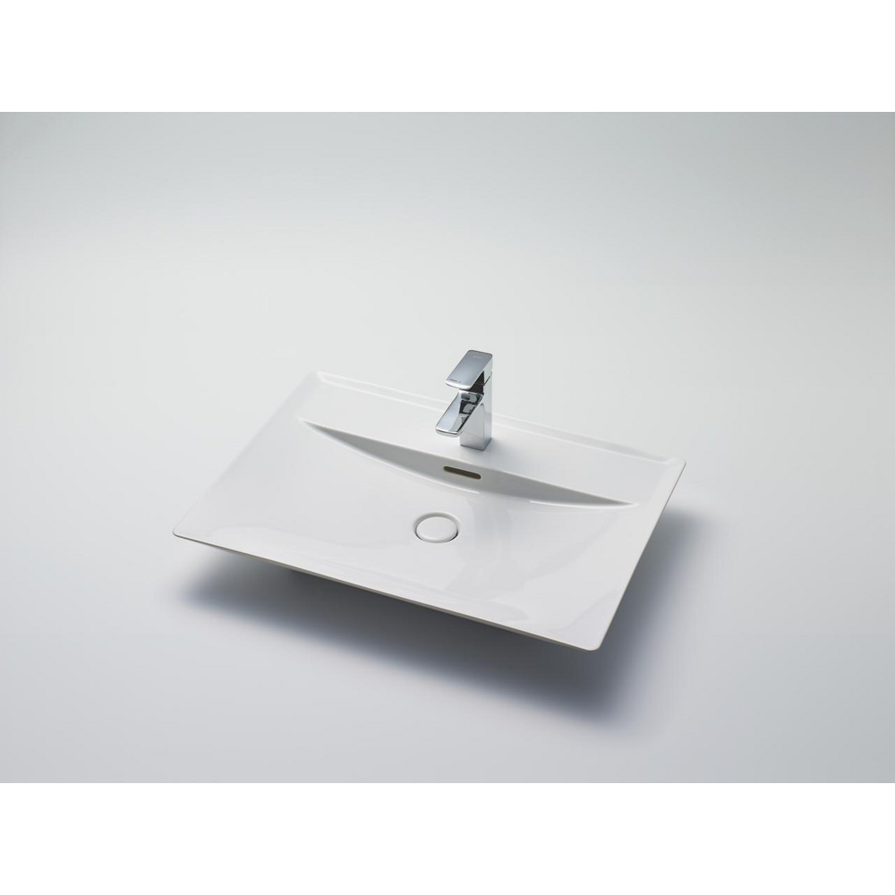 CERAFINE Vessel Basin w/ Deck - Square